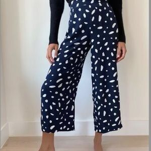 Wilfred Faun Pants with polka dot Navy/espace